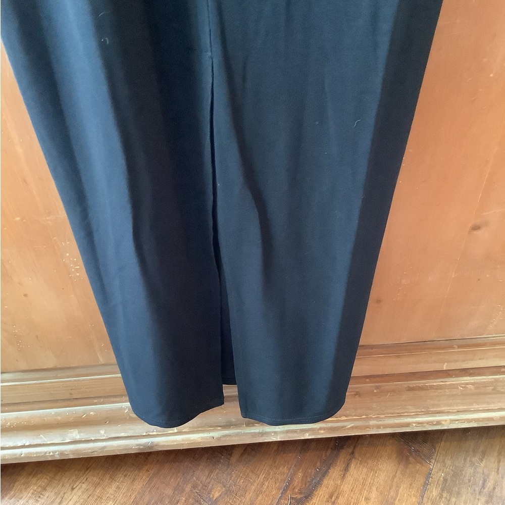 Express. Womens Solid Black Rayon/Poly Long Skirt… - image 7